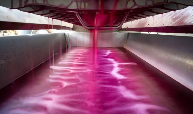 Juice from the press